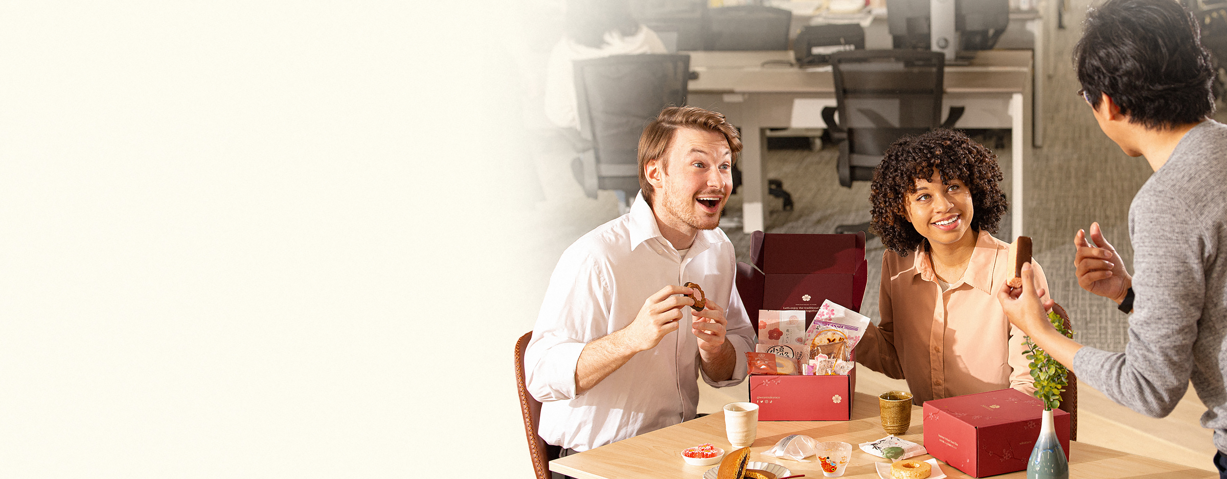 Our traditional Japanese snack box corporate gift option is a unique and thoughtful way to do just that.