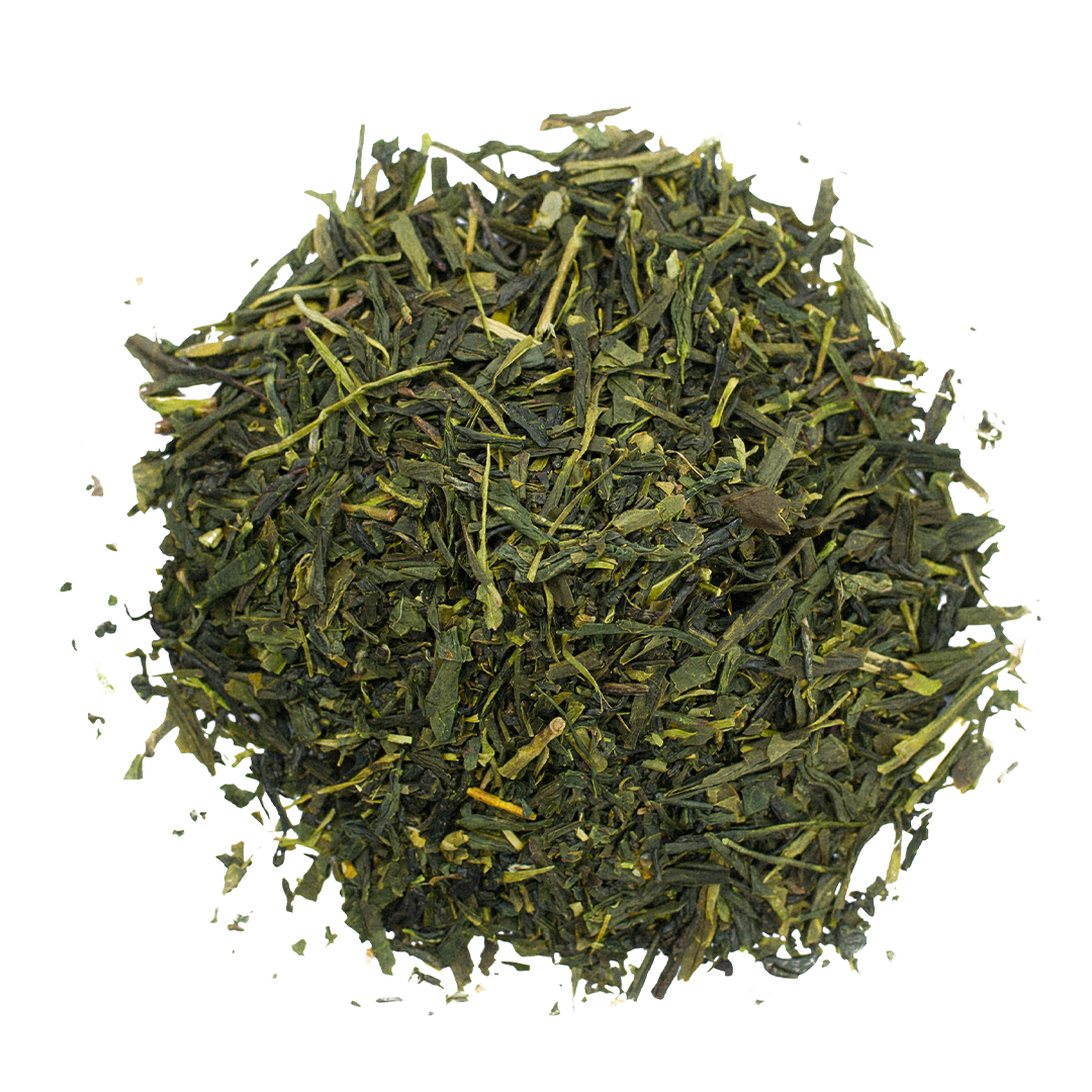 Sencha tea, a type of high-quality green tea. Uji, Kyoto is famous for their tea cultivation.